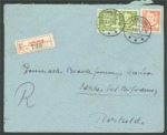 LERBJERG. 25.8.49. REC-brev, sendt til Roskilde
