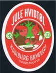 Etiket fra det lokale Houlbjerg Bryggeri str. H112 x B86 mm - Kender du historien? Åstal, personer, mv.