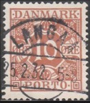 Portomærker skulle indløses ved modtagelsen af breve, som helt eller delvis manglede frankering. De første Portomærker udkom i 1921 og de sidste anvendt i 1962. Postvæsenet brugte herefter almindelige frimærker ved manglende frankering.