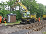 Kombiarbjedsredskab ved Bidstrup overslringen.